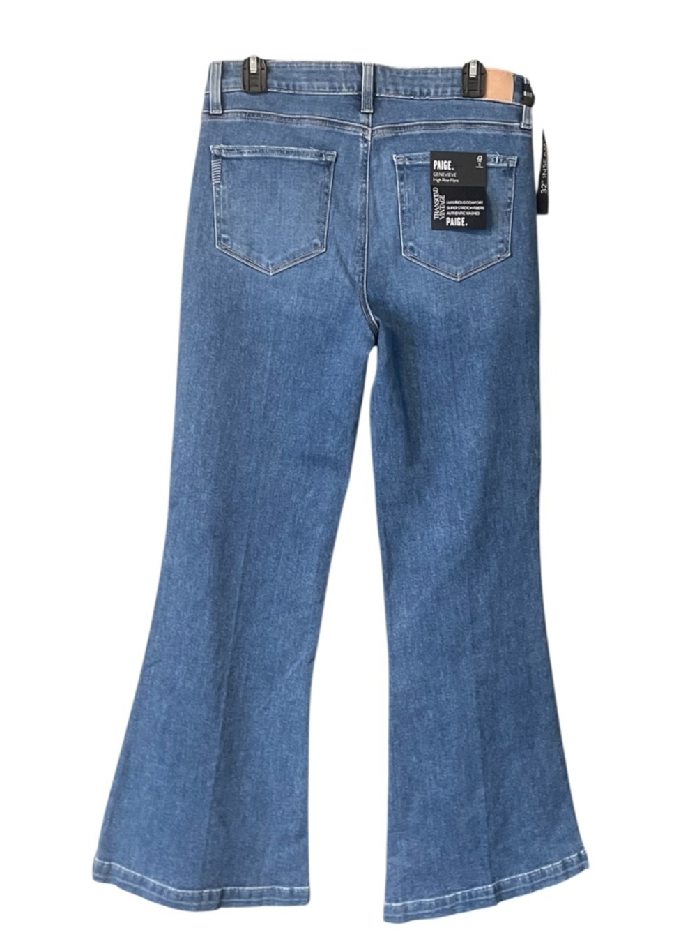 PAIGE GENEVIEVE  High-Rise Flare Jeans - Picture 4 of 7